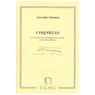 Tansman, A.: Cinq Pièces 