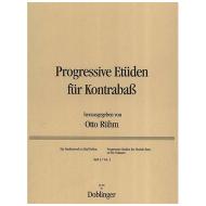 Progressive Etüden für Kontrabass 