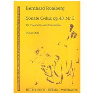 Romberg, B.: Sonate Op. 43/3 G-Dur 