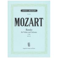Mozart, W. A.: Rondo KV 373 C-Dur 