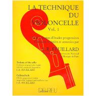 Feuillard, L.R.: La technique du violoncelliste Band 1 