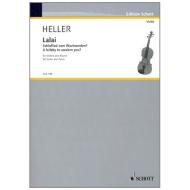 Heller, B.: Lalai - Schlaflied zum Wachwerden? 
