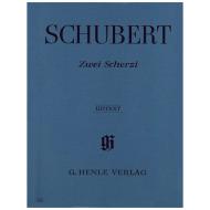 Schubert, F.: 2 Scherzi B-Dur und Des-Dur D 593 