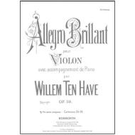 Ten Have, W.: Allegro brillante Op. 19 