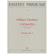 Flackton, W.: Violasonate 1 C-Dur 