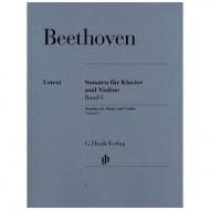Beethoven, L. v.: Violinsonaten Band 1 Op. 12, Op. 23, Op. 24 