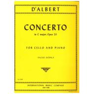 d´Albert, E.: Violoncellokonzert Op. 20 C-Dur (Despalj) 