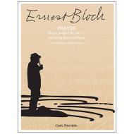 Bloch, E.: Prayer (Nr. 1 aus »Jewish Life«) 