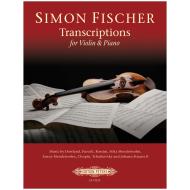 Fischer, S.: Transcriptions for Violin & Piano 