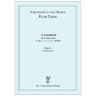 Taban, P.: 12 Romanzen Op. 3 