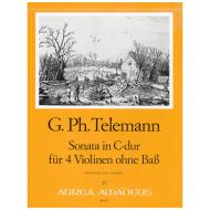 Telemann, G. Ph.: Sonate C-Dur TWV 40:203 
