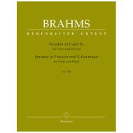 Brahms, J.: Violasonaten Op. 120 f-Moll und Es-Dur 