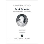 Bach, W. F.: Drei Duette 
