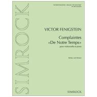Fenigstein, V.: Complaintes »De Notre Temps« 