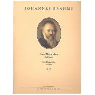 Brahms, J.: Zwei Rhapsodien Op. 79 