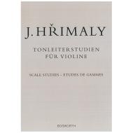 Hrimaly, J.: Tonleiterstudien für Violine 