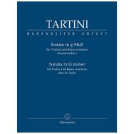Tartini, G.: Violinsonate g-Moll »Teufelstriller« 
