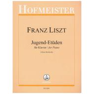 Liszt, F.: Jugend-Etüden 