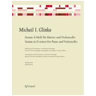 Glinka, M. I.: Sonate d-Moll 