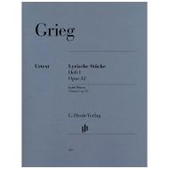 Grieg, E.: Lyrische Stücke Heft I Op. 12 