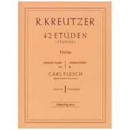 Kreutzer, R.: 42 Etüden Band 1 