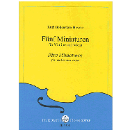Bodenstein-Hoyme, R.: Fünf Miniaturen 
