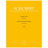 Schubert, F.: Sonate B-Dur D 960 