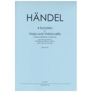Händel, G. F.: 4 Sonaten 