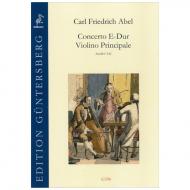 Abel, C. F.: Concerto E-Dur für 