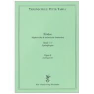 Taban, P.: Etüden Op. 4 – Rhythmische und technische Neuheiten Band 3f (Springbogen) 