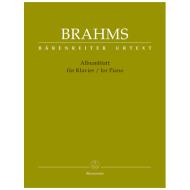 Brahms, J.: Albumblatt 