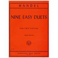 Händel, G. F.: Neun leichte Duette 