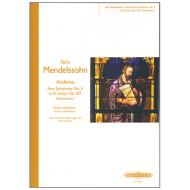 Mendelssohn Bartholdy, F.: Andante aus der Sinfonie (Reformation) Nr. 5 Op. 107 d-Moll 