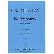 Accolay, J. B.: Violinkonzert Nr. 2 d-Moll 