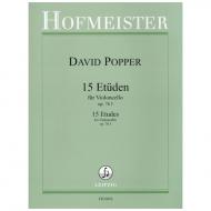 Popper, D.: 15 Etüden Op.76/1 