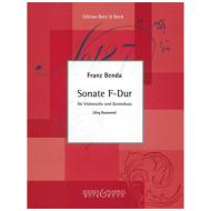 Benda, F.: Kontrabasssonate F-Dur 