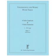 Taban, P.: Op. 7: 6 Solo-Capricen & 5 Solo-Fantasien 