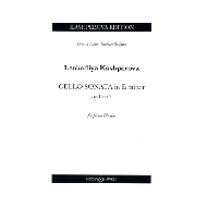 Kashperova, L.: Cello Sonata Op. 1, Nr. 2 in E minor (e-Moll) 