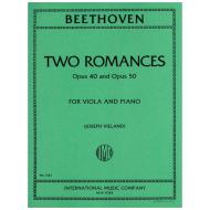 Beethoven, L. v.: Zwei Romanzen Op. 40 & Op. 50 