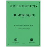 Koussevitzky, S.: Humoresque Op. 4 