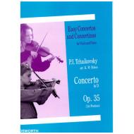 Tschaikowski, P. I.: Violinkonzert Op. 35 D-Dur 