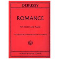 Debussy, C.: Romance (Piatigorsky) 