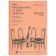 Das Streichquartett zu allen Anlässen Band 3 – Klavierbegleitung 