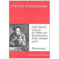 Tessarini, C.: Concerto Op. 1/4 D-Dur 