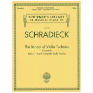 Schradieck, H.: The School of Violin Technics Complete 