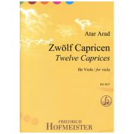 Arad, A.: Zwölf Capricen 