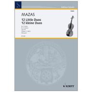 Mazas, J. F.: 12 kleine Duos Op. 38 Band 2 