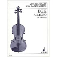 Egk, W.: Allegro (1923) 