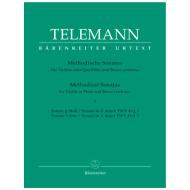 Telemann, G. Ph.: Methodische Sonaten – Band 1 