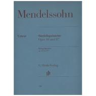 Mendelssohn Bartholdy, F.: Streichquintette Nr. 1 Op. 18, Nr. 2 Op. 87 